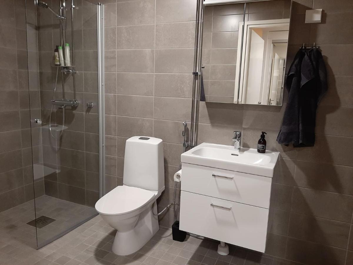 Premium Kaksio Rauman Keskustassa, Parveke Ja Sauna Ngoại thất bức ảnh
