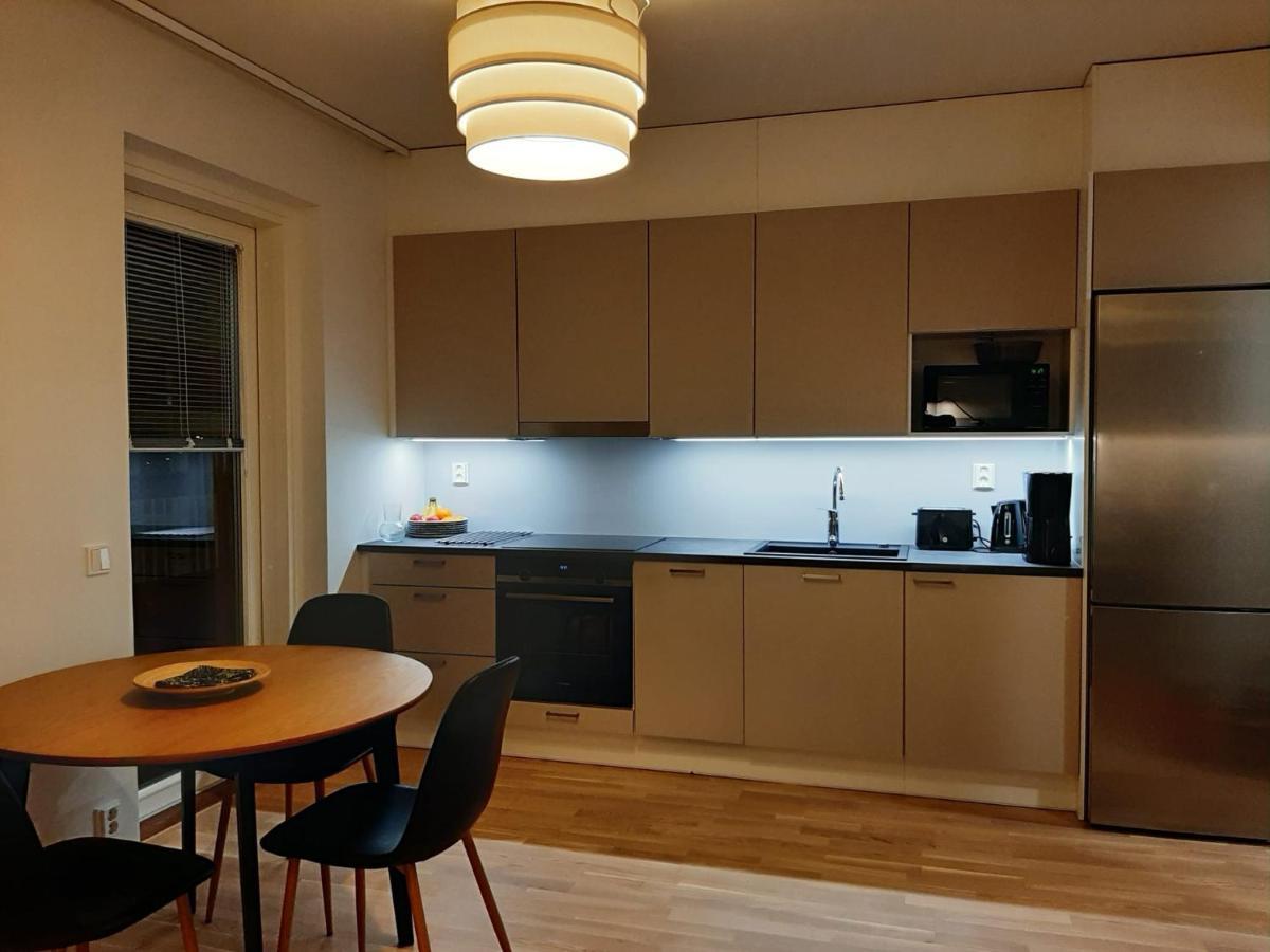 Premium Kaksio Rauman Keskustassa, Parveke Ja Sauna Ngoại thất bức ảnh